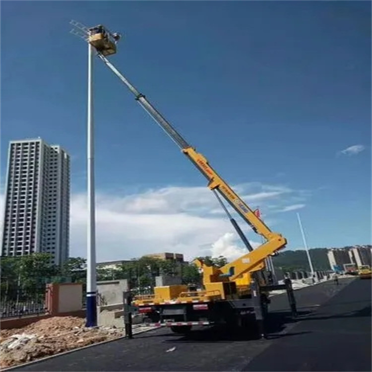 阜阳维修路灯的曲臂升降车出租